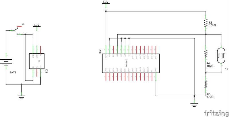 illuminance sensor circuit