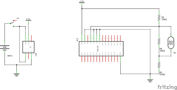 illuminance sensor circuit