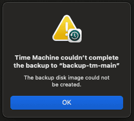 time machine error2